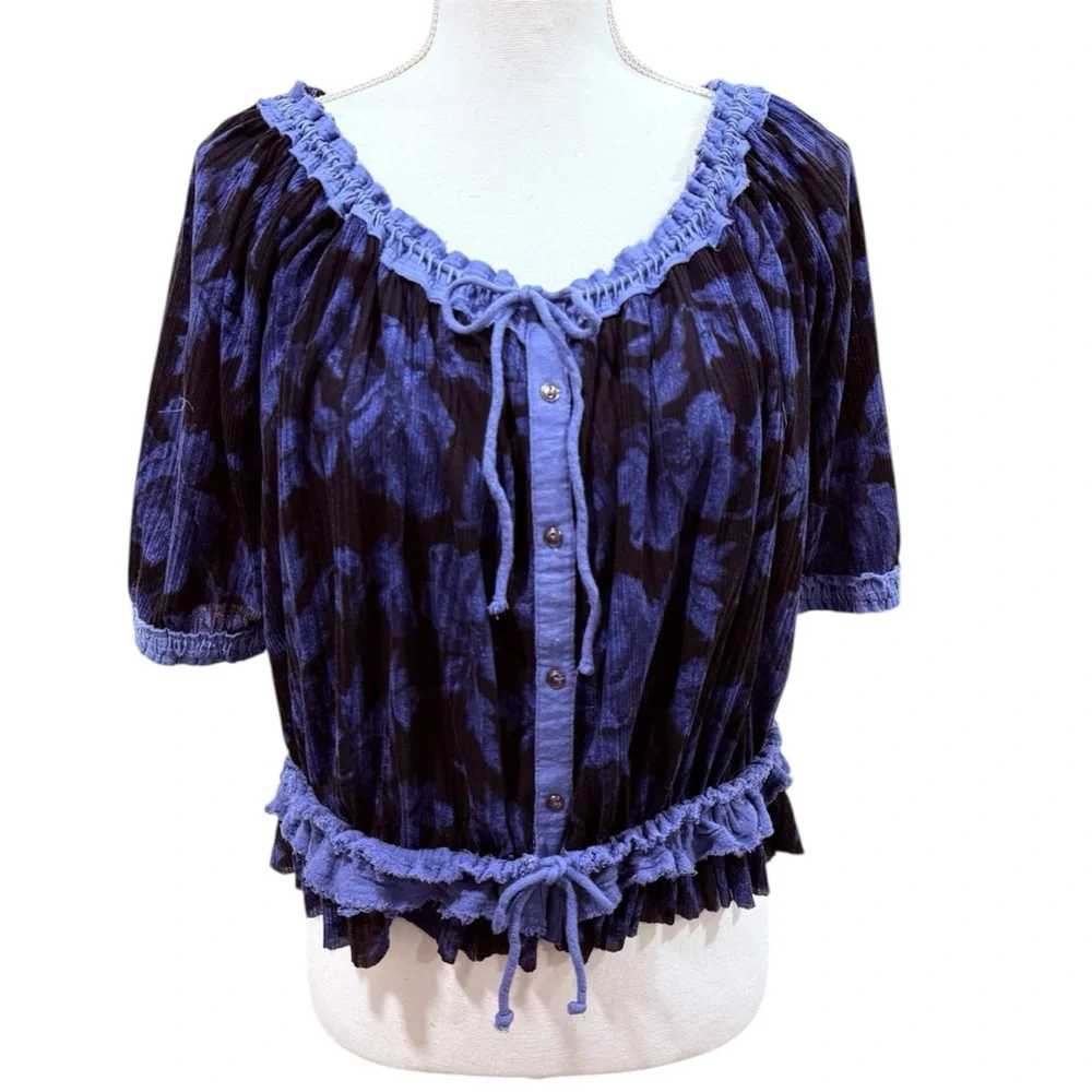 Free People Perfect Day Gathered Top